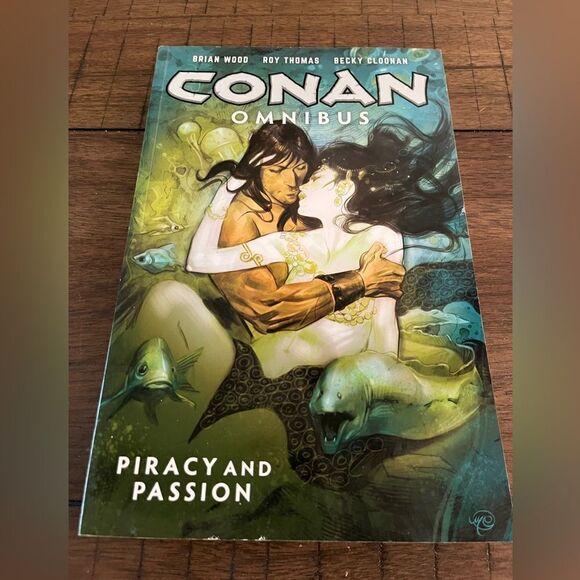 Conan Omnibus Vol. 5 Piracy & Passion Dark Horse 2018‎ TPB Roy Thomas Brian Wood - Picture 1 of 4